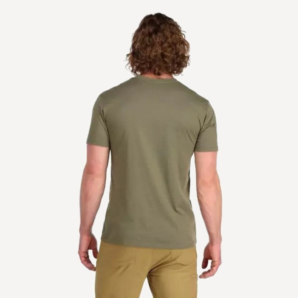 Футболка Logo Frame T-Shirt (military heather; Мужской XL)
